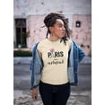 thumbnail image 2 of Paris Mon Amour! T-Shirt Women -Image by Shutterstock, Female Medium, 2 of 4