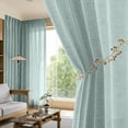 thumbnail image 6 of The Exquisite Linen Style Window Drapery Decorations 150x270cm/59.06x106.3Inches 2Pcs Making the Window Wear the Coat, 6 of 7