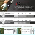 thumbnail image 7 of FINGER TEN Golf Gloves Men Left Hand Right Leather with Ball Marker Color Pack, Mens Golf Glove All Weather Grip, Fit Size Small Medium ML Large XL, 7 of 7