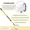 thumbnail image 3 of Extend A Vue Telescoping Inspection Mirror, Standard Fiberglass Pole 2–4 ft, 3.5 x 6 in Acrylic, Lightweight & Durable, 3 of 6