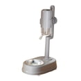 thumbnail image 2 of Dispensador de agua para mascotas, cuenco para perros 2 en 1, comedero automático para mascotas, comedero y bebedero para hámsteres, conejos, hurones, gris, 2 of 8