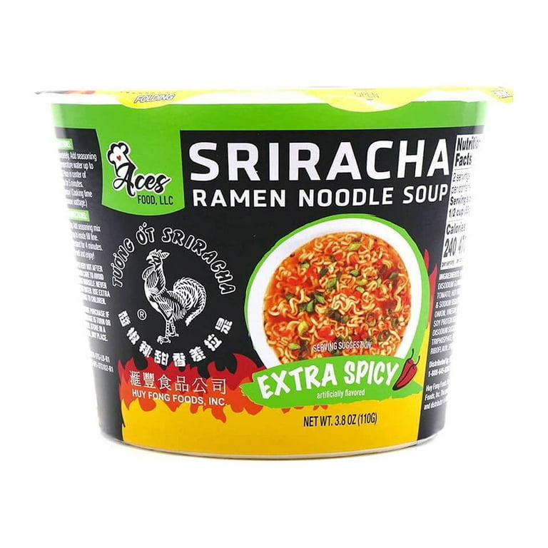 Huy Fong Original Sriracha Ramen Noodle Soup, 3.8 oz - Food 4 Less