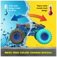 thumbnail image 5 of Monster Jam Mud Blasters Megalodon Color Change Monster Jam Truck 1:64 Die Cast Vehicle, 5 of 9