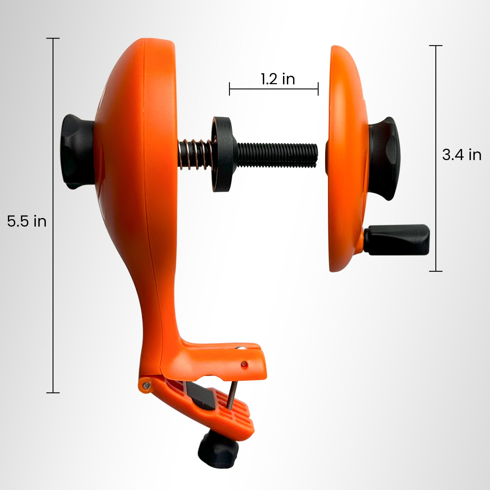 Pristis Line Spooler, Upload and Discharge, Grip Winder for Bass Fishing Baitcasting Spinning Reel