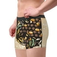 thumbnail image 3 of Kdxio Men's Boxer Briefs with Bees and Apiary Print - Comfortable and Breathable Underwear for Everyday Wear, 3 of 7