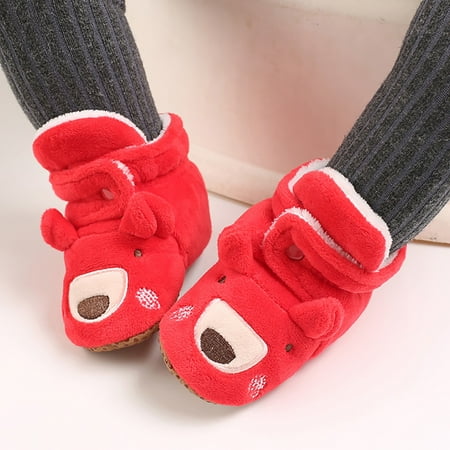 

Toddler Cowgirl Boots Baby Shoes Red Gifts Sneakers Soft Sole Non Slip Slippers Deals Of the Day Clearance Prime Sale 12