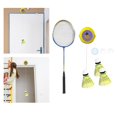 thumbnail image 1 of DYNWAVECA Badminton Solo Trainer Self Practice Kids Adults Parent Child Toy Badminton Training Self Training for Workout Indoor Playing Yellow 1pcs Racket, 1 of 10