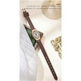 thumbnail image 6 of EXPLOJOY Quartz Watch for Women Waterproof Oval Fashion Stainless Steel/Leather Ladies Watch, 6 of 10