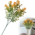 thumbnail image 2 of 1 Pcs Artificial Plants,Artificial Flower Stems,Faux Plastic Plants Shrubs,Artificial Eucalyptus Leaves Branches,Plastic Greenery Plants Stems,for Vase Bouquets,Farmhouse Decoration,(F,13.78 in), 2 of 7