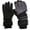 Gray, variant on Lovskoo 2024 Men's Winter Gloves Outdoor Windproof Rainproof Cold Proof Ski Riding Warm Gloves Black