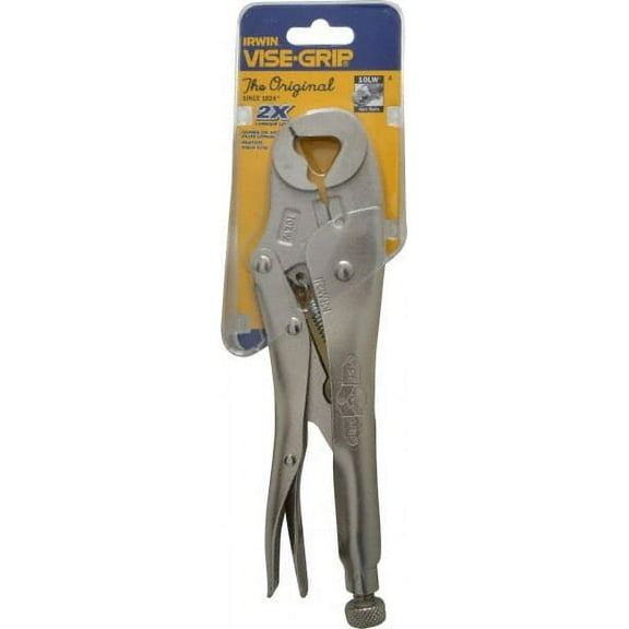 Irwin 10" OAL Locking Jaw Locking Pliers 5/8 to 1-1/8" Jaw Opening, Standard Handle