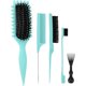thumbnail image 1 of wonima11 Curl Defining Brush, Curly Define Styling Hair Brush, Boar & Nylon Bristle Brush, Shaping & Defining Curls for Women and Men, Less Pulling and Curl Separation （Beige）, 1 of 1