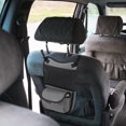 thumbnail image 4 of SHOWERORO Bolsa Organizadora Para Auto Entre Asientos En Cuero Gris Con Función Para Pañuelos, 4 of 8
