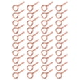 thumbnail image 3 of Crafts Projects Pearl Screw Small Screw Screw Eye For Pearl Pendants Rose Gold, 3 of 8