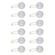 thumbnail image 3 of 12 Piezas Llavero de Pickleball Zulema Metal Amarillo, 3 of 5