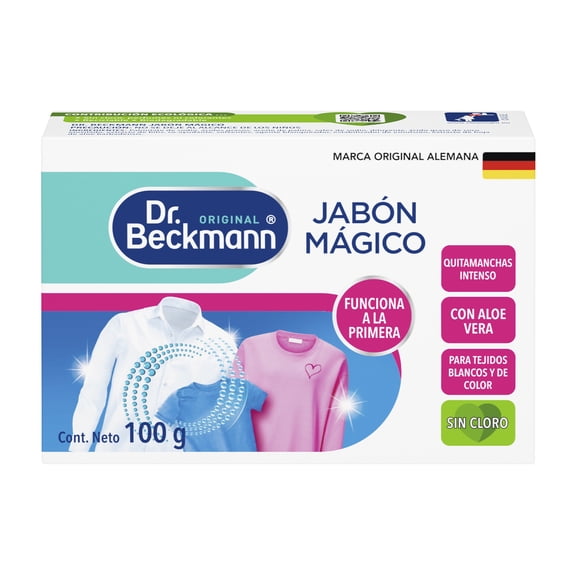 Jabón mágico Dr Beckmann quitamanchas con aloe vera 100 g