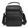 thumbnail image 1 of Bolso de viaje para hombre bolso informal Vintage para teléfono móvil bolso de negocios con múltiples bolsillos, 1 of 9
