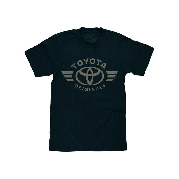 Tee Luv Toyota Originals Vintage Car Emblem T-Shirt (Men's) (L)