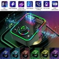 thumbnail image 3 of RHEA- 2Pcs 3.1A Car Bluetooth Fm Transmitter Led Pd Adapter Mp3 Player 2 Usb Charger, 3 of 6