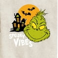 thumbnail image 3 of The Grinch - Grinch Spooky Vibes - Toddler & Youth Crewneck Fleece Sweatshirt, 3 of 5