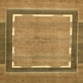 thumbnail image 1 of Ahgly Company Indoor Square Abstract Yellow Abstract Area Rugs, 8' Square, 1 of 6