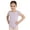 Lavender, variant on Puff Sleeve Keyhole Back Leotard - Girls