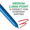 thumbnail image 4 of (2 pack) BIC 4 Color Ball Pen, Medium Point, 1.0 mm, Assorted Ink, 1 Count, 4 of 12