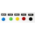 thumbnail image 2 of Audio-Visual Direct High Powered Magnets for Glass Dry-Erase Boards, Set of 5 Assortment of Colors, 2 of 4