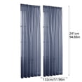 thumbnail image 2 of Transformez Votre Espace avec Nos Rideaux Semi-Transparents Unis Élégants – de Style et d'Intimité pour les Maisons Modernes! Rideaux Absorbant le Bruit Rideau Extérieur Rideaux Sonores Rideau de Fenêtre pour Enfants Extérieur Thermique, 2 of 7