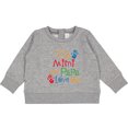thumbnail image 2 of Inktastic Mimi and Papa Love Me Baby Sweatshirt, 2 of 4