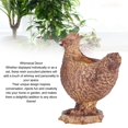 thumbnail image 3 of Chicken Shaped Flower Planters Resin Succulent Pot Cute Animal Plant Pots For Indoor Outdoor Garden Backyard Patio Balcony Yard, 3 of 21