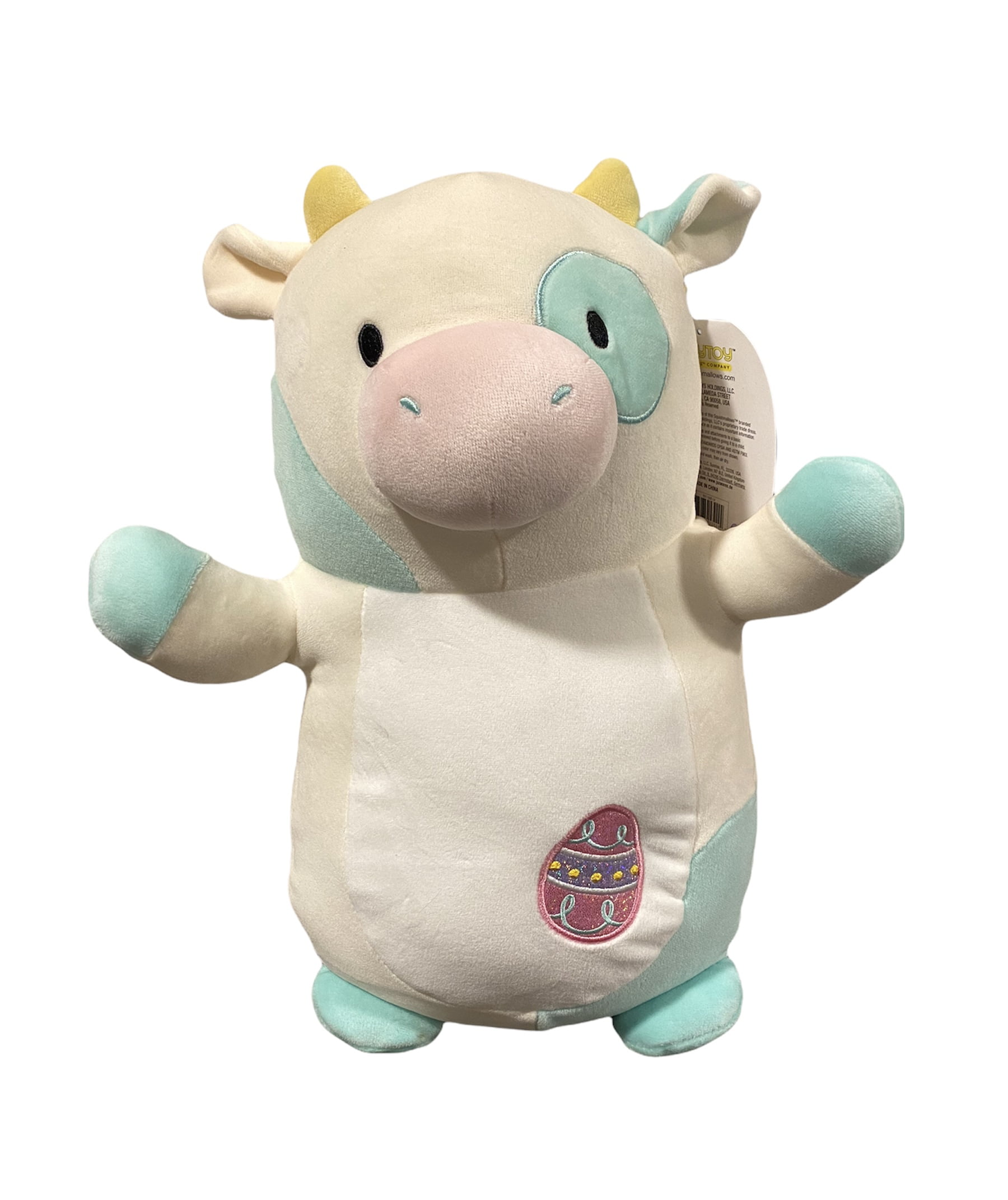 Squishmallow Belana 5" Cow Easter 2021 Collection Kellytoy Plush BRAND NEW RARE 