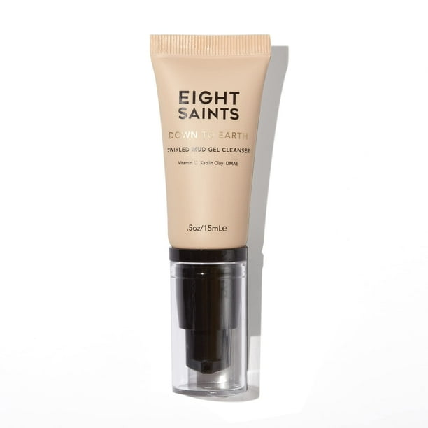Jabón facial Eight Saints Down To Earth, gel de barro natural y orgánico