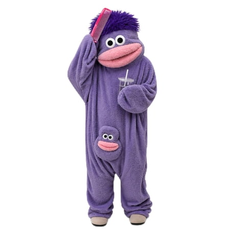 Silly Frog Onesie Pajamas – Soft Plush Cosplay Jumpsuit, Unisex Cozy Loungewear for Sleepovers & Relaxation