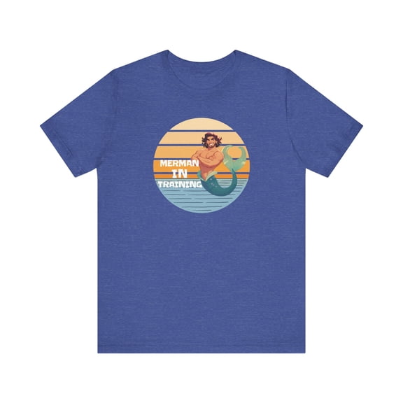 Merman In Training Graphic Tee, Ocean Fantasy Shirt | Unisex Top