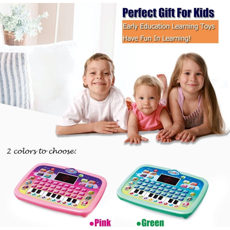 Tablet Toy Toddler Learning Pad with LED Screen Teach,Educational Learning  Toys with Light and Music Electronic Toy Christmas Birthday Gift for  Toddlers 1 2 3 Years Old Girls Boys - Walmart.com