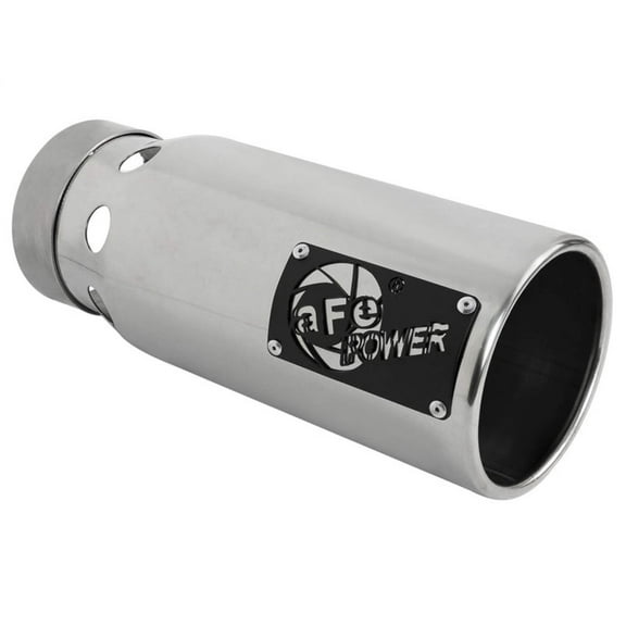 aFe Power 49T40501-P122 Saturn 4S - 4" Intercooled Exhaust Tip - 4" x 5" Out
