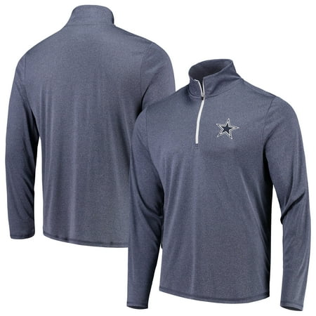 UPC 888841647550 product image for Men s Heathered Navy Dallas Cowboys Arnie 1/4-Zip Pullover Jacket | upcitemdb.com