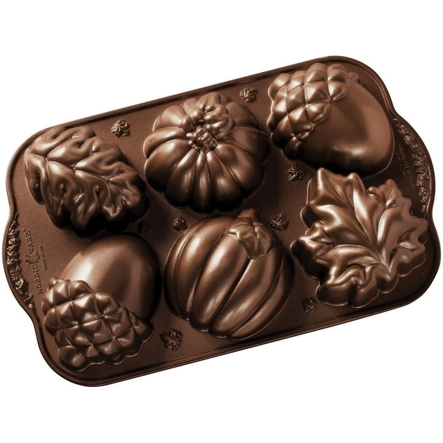 Nordic Ware Autumn Treats Pan, Bronce Nordic Ware Nordic Ware