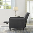 thumbnail image 6 of Push Back Recliner Upholstered Club Chair by Naomi Home-Color:Gray,Fabric:Microfiber, 6 of 10