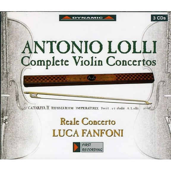 Luca Fanfoni - Complete Violin Concertos - Music & Performance - CD