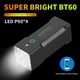thumbnail image 1 of Mini linterna de mano LED BT60 | 8000 lúmenes Linterna recargable súper brillante y banco de energía | Salida USB de 10400 mAh | LED P90 | Portátil IPX5 a prueba de agua | Reflector de bolsillo |, 1 of 7