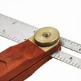 thumbnail image 3 of Adjustable Multi Square, Wood Base Bevel, T-Shaped Bevel with Hardwood Handle, Ideal for Carpenter, Joiner and Woodworking, 3 of 4