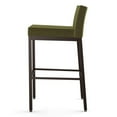 thumbnail image 5 of Porch & Den  Fairfield Counter Stool Warm Grey Faux Leather / Dark Brown Metal Powder Coated, Textured Faux Leather Faux Leather, 5 of 8