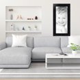 thumbnail image 4 of ArtToFrames 9" x 20" Satin Black Reverse Step Picture Frame, 9x20 inch Black Wood Poster Frame (WOM-1419), 4 of 8