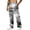 Dark Gray01, variant on Hsovts Camo Sweatpants for Men Fashion Baggy Elastic Waist Drawstring Running Loose Sweatpants Athletic Pants with Pockets Coffee 2XL