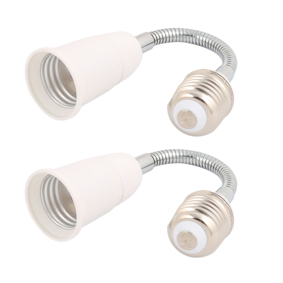 2Pcs E27 Light Lamp Bulb All Direction Extension Adapter Extenders 20cm