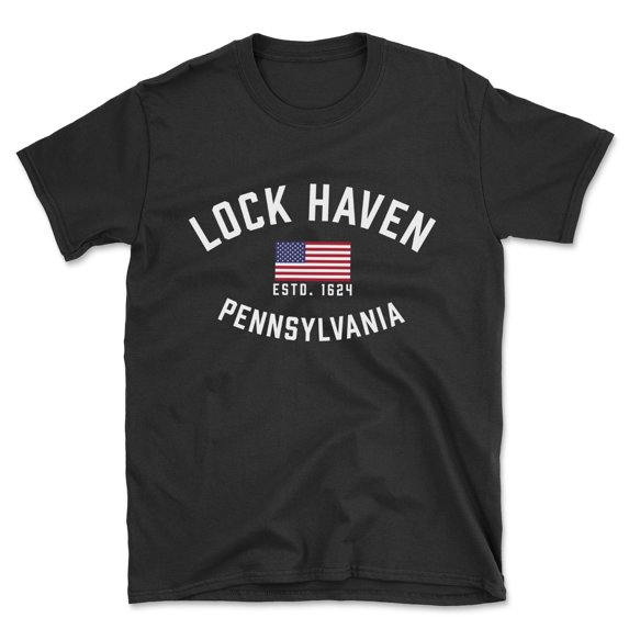 Lock Haven Pennsylvania Patriot Men's Cotton T-Shirt