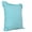 Bright Blue, variant on 14" X 36" Jet Black 100% Cotton Zippered Pillow