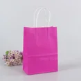 thumbnail image 1 of Bolsa de papel Kraft con asas, bolsa reciclable multifunción para compras, 5/10/20/30 piezas, 1 of 5